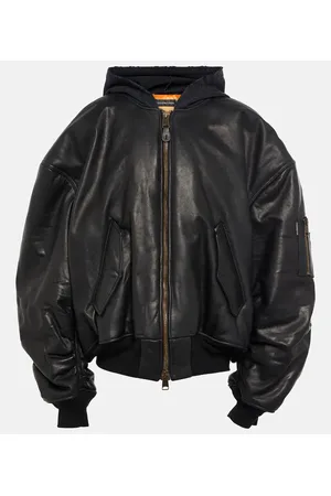 Balenciaga Bomber oversize in pelle
