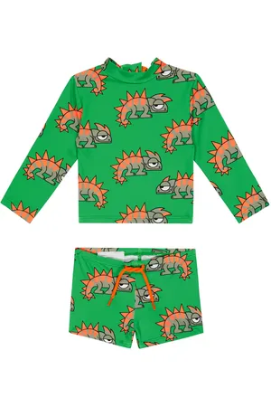 Stella McCartney Rashguard e shorts mare
