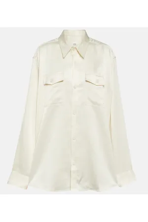 Ami Camicia in misto lana e cupro