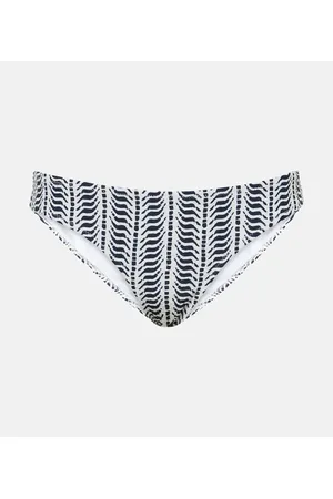 Heidi Klein Slip bikini Indigo Urchin a vita bassa
