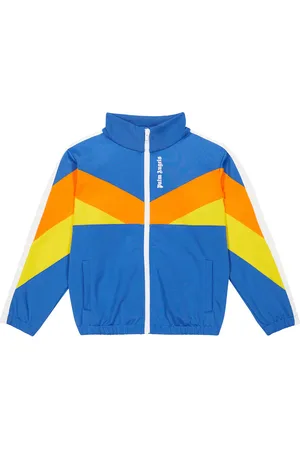 Palm Angels Giacca sportiva con zip e logo