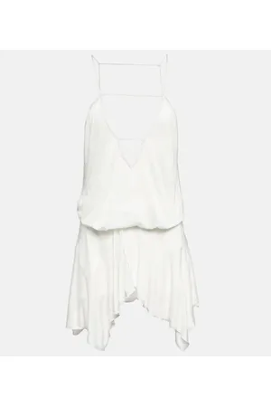 Isabel Marant Miniabito asimmetrico Felicia in jersey