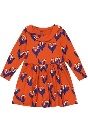 Mini Rodini Abito in jersey con stampa floreale