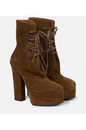 Alaïa Alaïa Stivaletti Trekk in suede