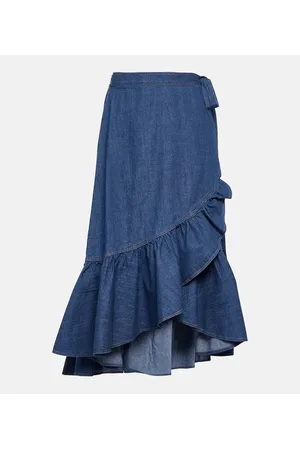 Ralph Lauren Gonna a portafoglio in chambray