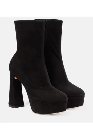Gianvito Rossi Stivaletti Camnero in suede