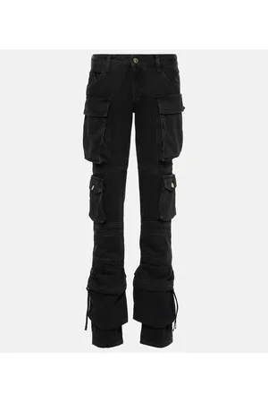The Attico Jeans cargo regular a vita bassa