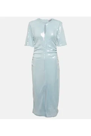 Ganni Abito midi con paillettes