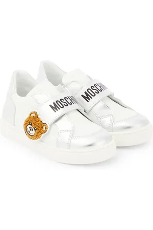 Moschino Sneakers in pelle con logo