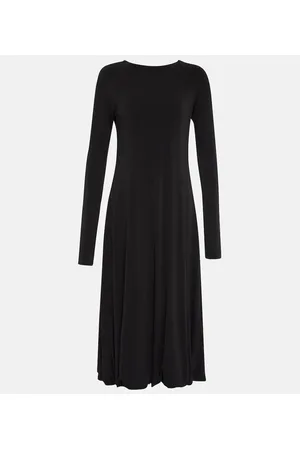 Jil Sander Abito midi in jersey