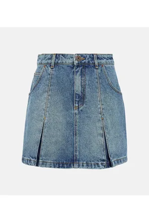 Balmain Minigonna di jeans