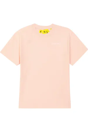 OFF-WHITE T-shirt in jersey di cotone con logo