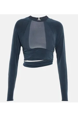 Jacquemus Top cropped Le T-Shirt Espelho