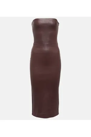 Stouls Abito midi Mona 23 in pelle