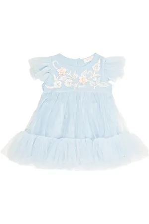 Tutu Du Monde Baby - Abito Bebé Blue Orchid in tulle