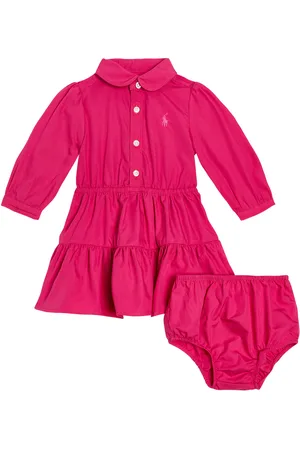 Ralph Lauren Baby - Abito e coulotte in cotone