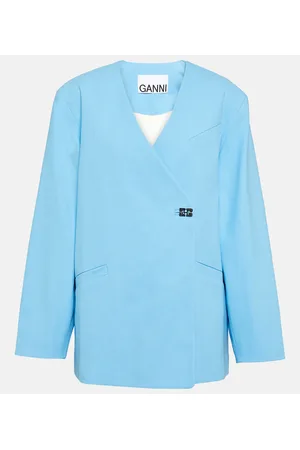 Ganni Blazer in cotone