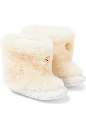 VERSACE Stivali doposcì La Medusa in shearling