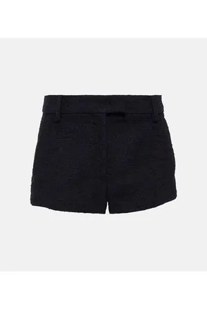 VALENTINO Shorts in tweed a vita alta