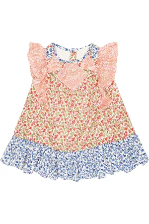 Louise Misha Baby - Abito Jyoti in cotone con volant