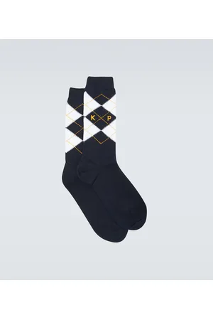 Kenzo Calze in misto cotone con logo jacquard