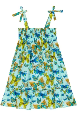 Vilebrequin Abito Butterfly in cotone
