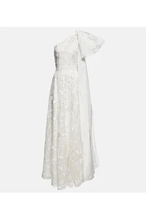 Erdem Bridal - Abito lungo Hanne in organza