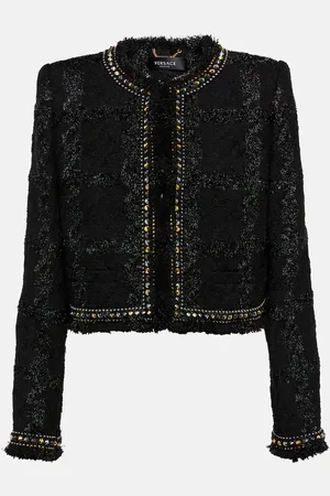 VERSACE Giacca in tweed