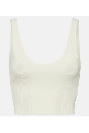 Chloé Chloé Top cropped in maglia di lana