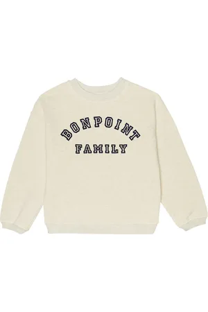 BONPOINT Felpa in misto cotone con logo