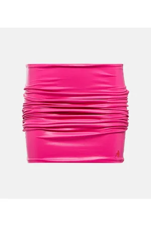 The Attico Minigonna in lycra con ruches