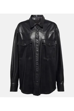 Marant Etoile Camicia Bernyga in similpelle