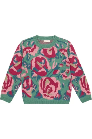 Louise Misha Pullover Tsar in jacquard con stampa