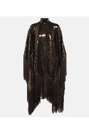 ‎Taller Marmo‎ Miniabito con frange e paillettes