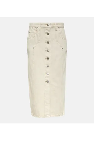 Marant Etoile Gonna midi di jeans Vandy