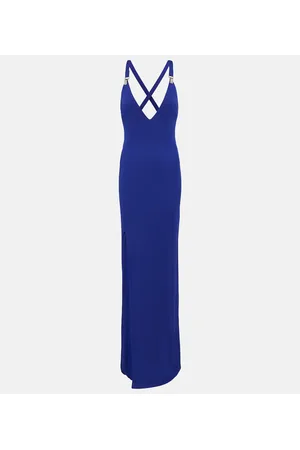Tom Ford Abito lungo in lana, cashmere e seta