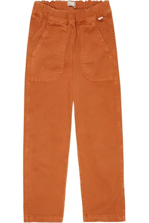 Il gufo Pantaloni in gabardine di cotone