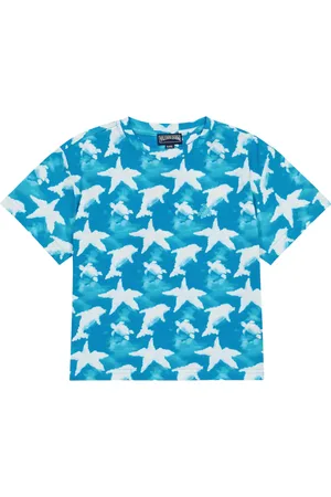 Vilebrequin T-shirt in cotone con stampa di orsetto