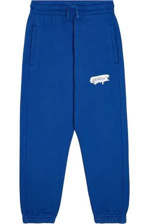 OFF-WHITE Pantaloni sportivi in jersey di cotone