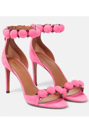 Alaïa Alaïa Sandali La Bombe 90 in suede
