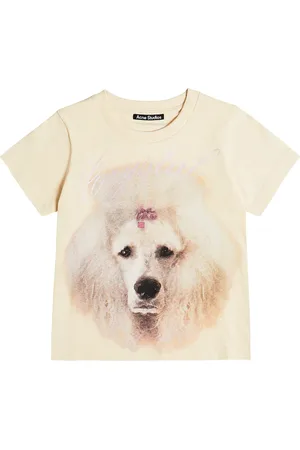 Acne Studios T-shirt in jersey di cotone con stampa