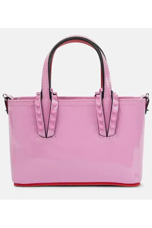 Christian Louboutin Borsa Cabata Nano in vernice
