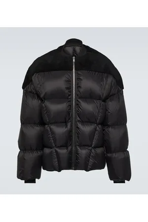 Rick Owens Piumino Flight con shearling