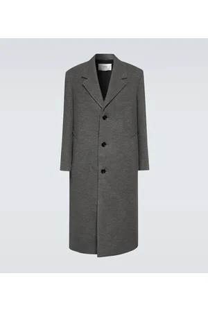 Ami Cappotto monopetto in misto lana