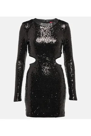 Staud Miniabito Dolce in nylon con paillettes