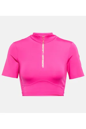 OFF-WHITE Top cropped con logo