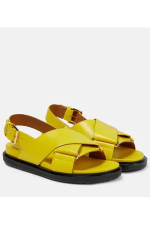 Marni Sandali Fussbett in pelle