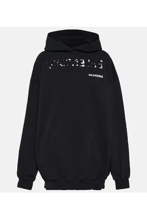 Balenciaga X WFP - Felpa con cappuccio in jersey