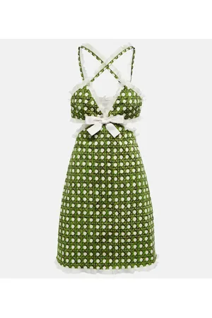 Giambattista Valli Miniabito in gabardine con cut-out