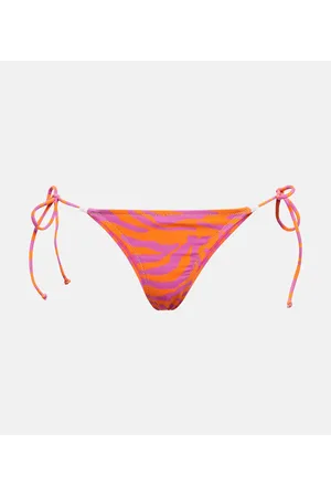 Reina Olga Slip bikini Miami con stampa zebrata